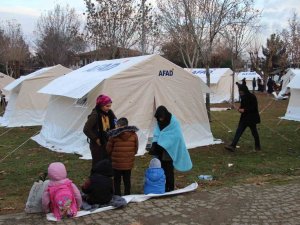 Diyarbakır’da Çadır Kentler Kuruldu