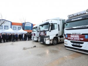 İ̇negöl’den Deprem Bölgelerine Yardım Eli