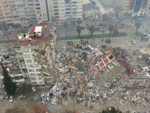 Depremin Acı Bilançosunu Havadan Çekilen Görüntüler Gözler Önüne Serdi