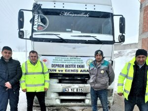 Kütahya Obm Deprem Bölgesine İş Makinesi Ve Personel Gönderdi