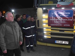 Germencik’ten İlk Yardım Tırı Yola Çıktı