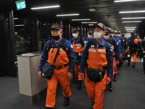 Japon Arama Kurtarma Ekibi Türkiye’ye Geldi