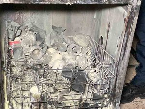 Okulun Mutfağında Yangın Çıktı