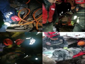 Van Emniyet Müdürlüğü Ekipleri 7 Kişiyi Sağ Olarak Enkazdan Çıkardı