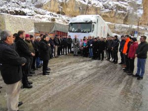 Ermenek İlçesinden Deprem Bölgesine 1 Tır Dolusu Yardım