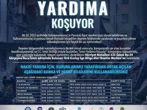 Kurumlar Birleşti, “İ̇zmir Yardıma Koşuyor” Kampanyası Başladı