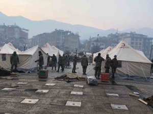 Msb: “Mehmetçiklerimiz, Hatay’daki Çadır Kurma Faaliyetlerine De Aralıksız Destek Sağlıyor”