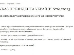 Zelenskiy Türkiye’ye Yardım Sağlanmasına İlişkin Kararı İmzaladı