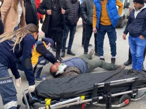 Otomobil Ve Bisiklet Çarpıştı: 1 Yaralı