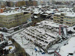 Deprem Bölgesi Malatya Havadan Görüntülendi