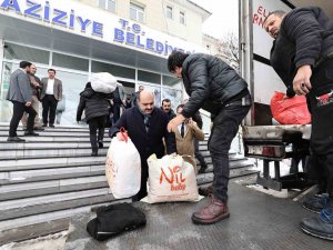 Aziziye Belediyesi’nde Yardım Seferberliği