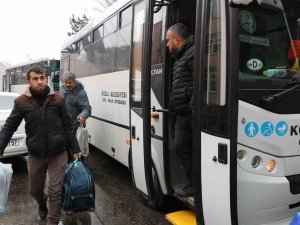 Zonguldak’tan Maden İşçileri Deprem Bölgesine Hareket Etti