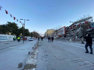 Kahramanmaraş’ta Trabzon Bulvarı Yerle Bir Oldu