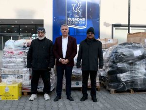 Kuşadası’nda Yaşayan Kuveytlilerden Depremzedelere Yardım Eli