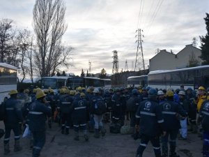 Nallıhan’da Madencilerden Deprem Bölgesine Yardım Eli