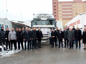 Kütahya İ̇l Sağlık Müdürlüğünden Deprem Bölgesine Tıbbi Ve İnsani Yardım Malzemesi