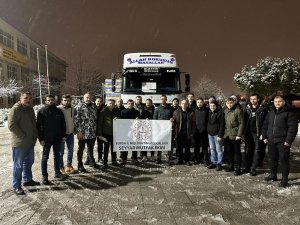Bursa İ̇l Milli Eğitim Müdürlüğü Seyyar Mutfak Ekibi Hatay’a Hareket Etti