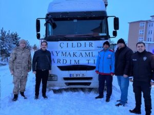Çıldır’dan Deprem Bölgesine Yardım Eli