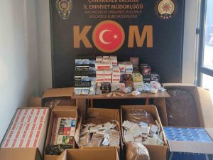 Çanakkale’de Kaçak Sigara Operasyonu