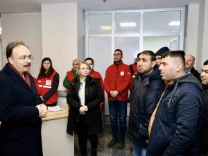 Vali Kızılkaya, Kan Bağışçılarına Teşekkür Etti