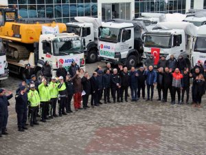 Giresun’dan Deprem Bölgesine Umut Konvoyu Uğurlandı