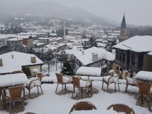Sakarya’nın Yüksek Kesimlerine Kar Yağdı