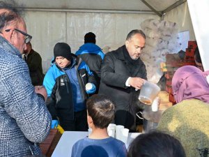 Başkan Aktaş Deprem Bölgesinde