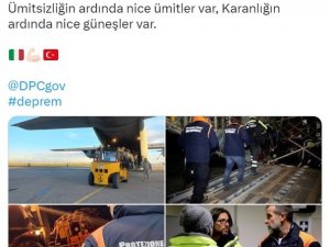 İ̇talya’dan Türkiye’ye Anlamlı Mesaj: “Karanlığın Ardında Nice Güneşler Var”