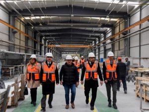Rektör Beydemir, Ikaf’23 Çerçevesinde Sanayi Kuruluşlarında Yapılan Hazırlıkları İnceledi