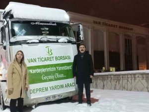 Vantb Yardım Tırı Deprem Bölgesine Hareket Etti