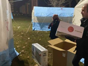 Hayırsever Aldudak’tan 400 Aileye Isıtıcı Ve Battaniye Yardımı