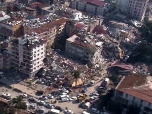 Hatay’daki Son Durum Helikopterden Görüntülendi