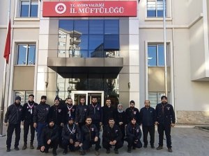 Aydın Müftülüğü Personeli Deprem Bölgesine Hareket Etti