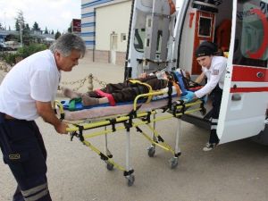 Samsun’da Kaza: 1 Yaralı