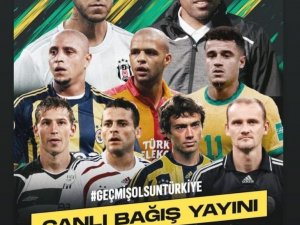 Brezilyalı Futbolcular, Yardım Yayını Düzenleyecek