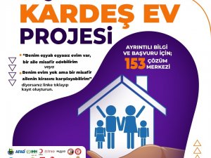 İ̇negöl’den Örnek Dayanışma, “Kardeş Ev” Projesi Başlatıldı