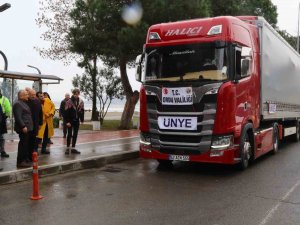 Ünye’den Afet Bölgesine Destekler Devam Ediyor