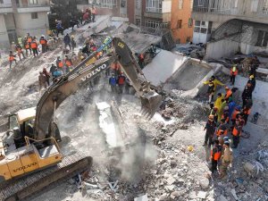 Şanlıurfa’da Depremde 114 Vatandaşın Öldüğü Binalar Havadan Görüntülendi