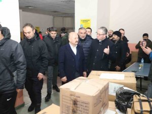Eğitim Camiasının Yardımları Ağrı’dan Maraş’a Doğru Yola Çıktı