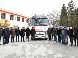 Eskişehir Cumhuriyet Başsavcılığı Yardım Araçları Yola Çıktı