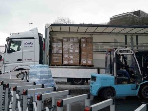 Vodafone Park’ta Depremzedeler İçin Yardım Çalışmaları Devam Ediyor