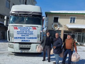 Damızlık Koyun Yetiştiricileri Birliğinden Deprem Bölgesine Yardım
