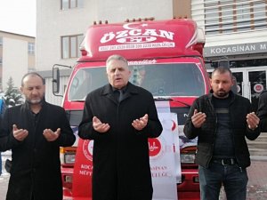Kayseri’den Deprem Bölgesine 4 Tır Yardım