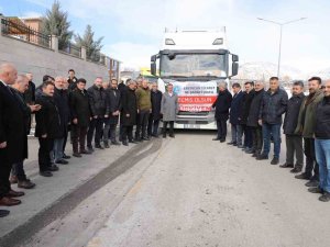Erzincan Tso Yardım Tırı Yola Çıktı