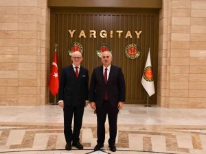 Yargıtay Başkanı Akarca, İ̇ngiltere Başsavcısı Hill Ve Beraberindeki Heyeti Kabul Etti