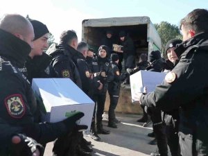 Gönüllü 225 Polis İ̇zmir’den Deprem Bölgesine Gitti