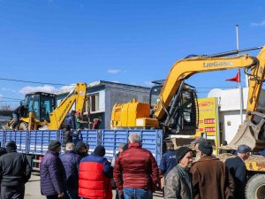 Köşk Belediyesi, 2 İş Makinesini Deprem Bölgesine Gönderdi