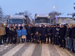 3 Tır Daha Deprem Bölgesine Yola Çıktı