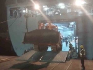 Msb: “Tcg Sancaktar Ve Tcg Bayraktar Gemileri İş Makinelerini İ̇skenderun Limanı’na Ulaştırdı”
