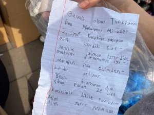 Küçük Çocuktan Deprem Bölgesine Ağlatan Mektup